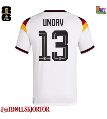 Tyskland Deniz Undav #13 Hemmatröja VM 2026 Kortärmad